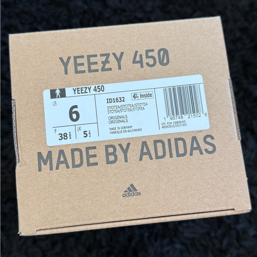 Yeezy 450 Sneakers in Stone Teal Size 6 - Picture 7 of 7